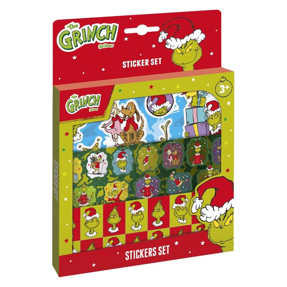 Totum Grinch Aufkleberset (3 Sticker) (240025)
