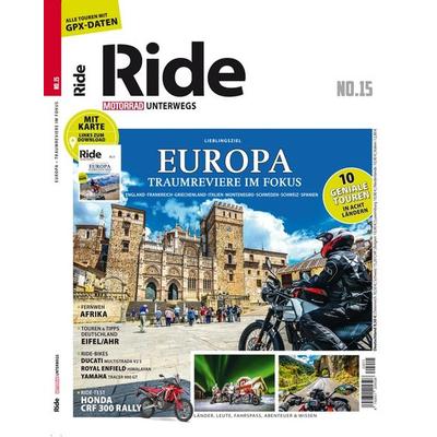 RIDE - Motorrad unterwegs, No. 15, Taschenbuch von , Motorbuch Verlag, 978-3-613-32052-9