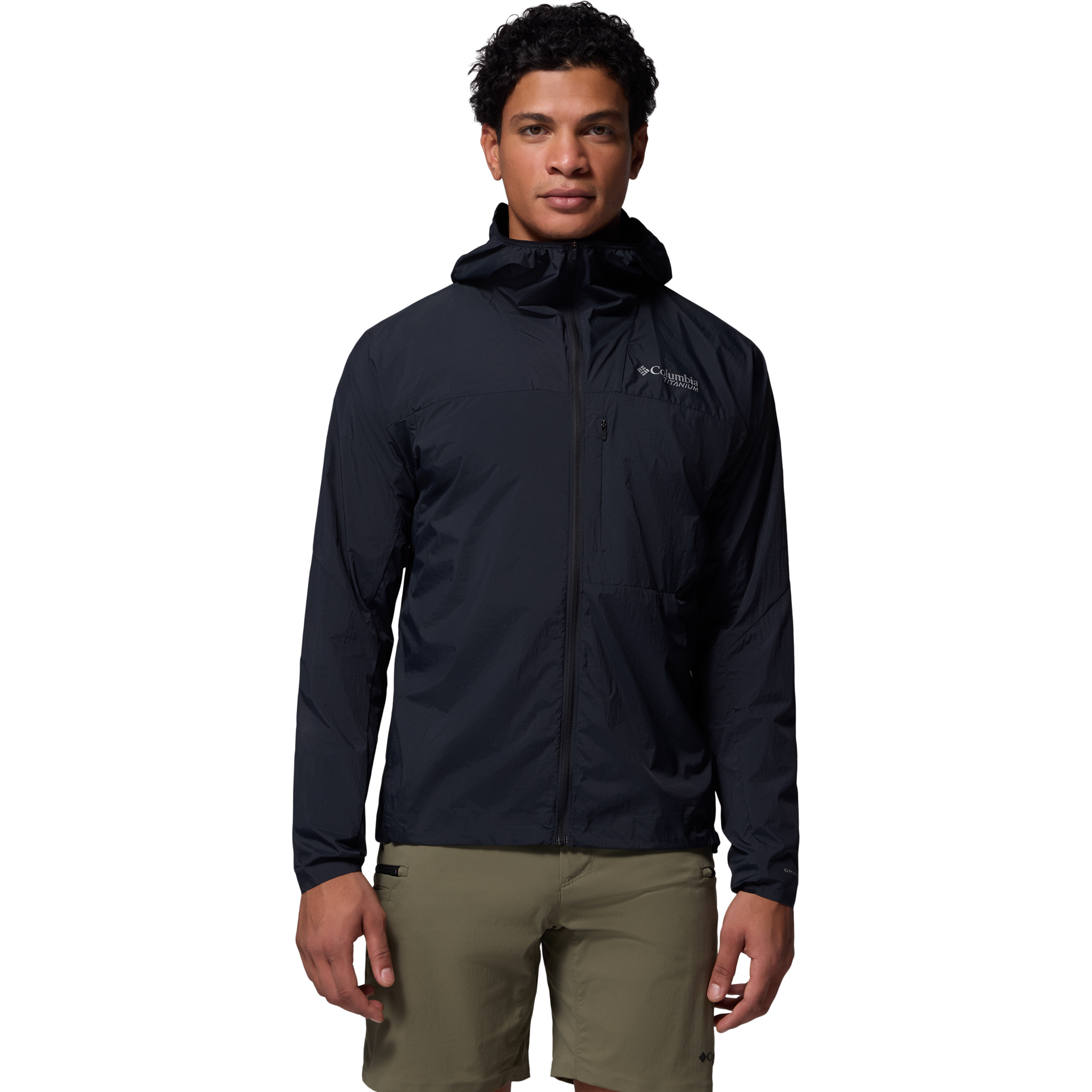 Columbia Khyex Pro Wind Herren Freizeitjacke, Parkas schwarz Größe L Camping Widerstandsfähig