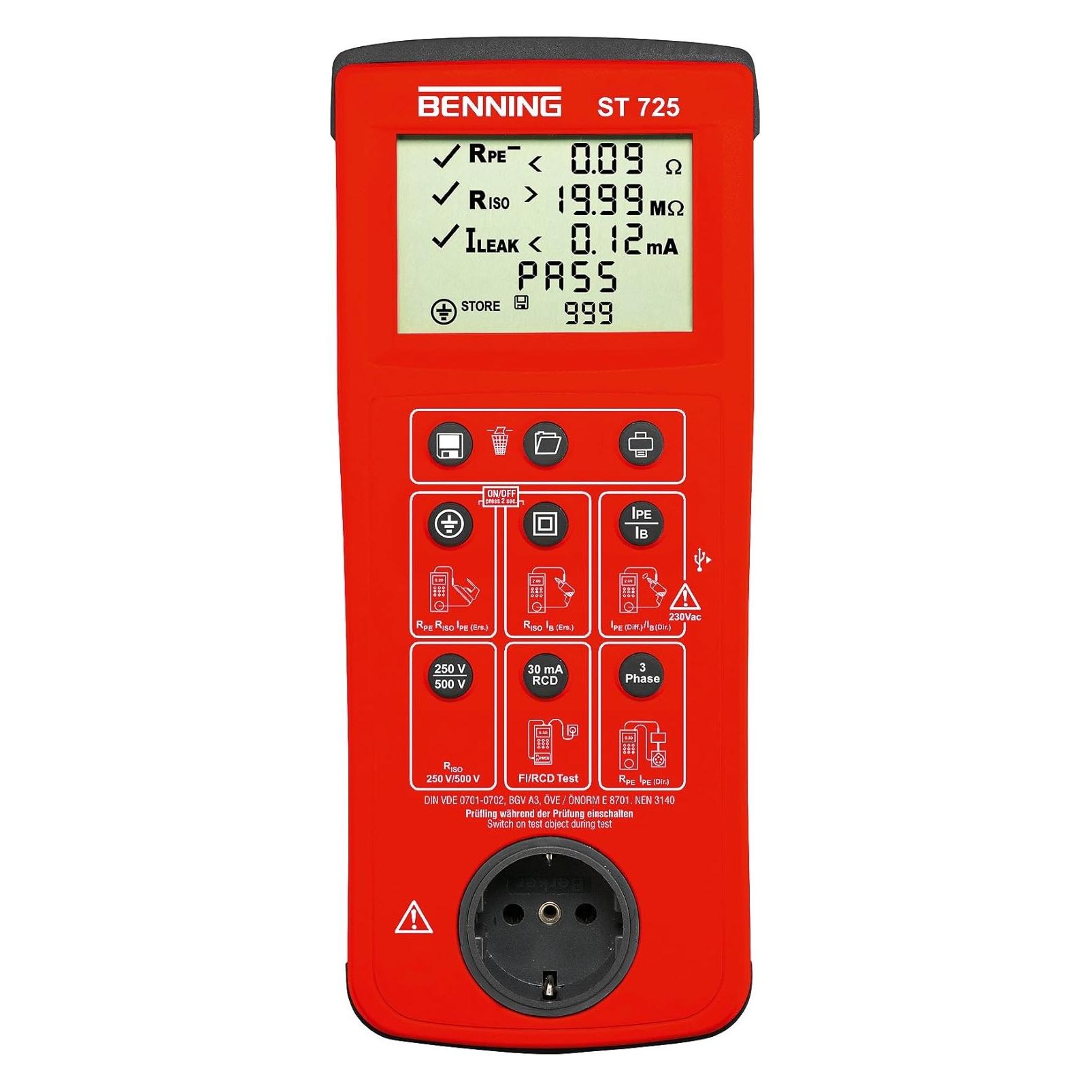 Benning ST 725 (CAT II 300V, Hand-Multimeter) (050316)