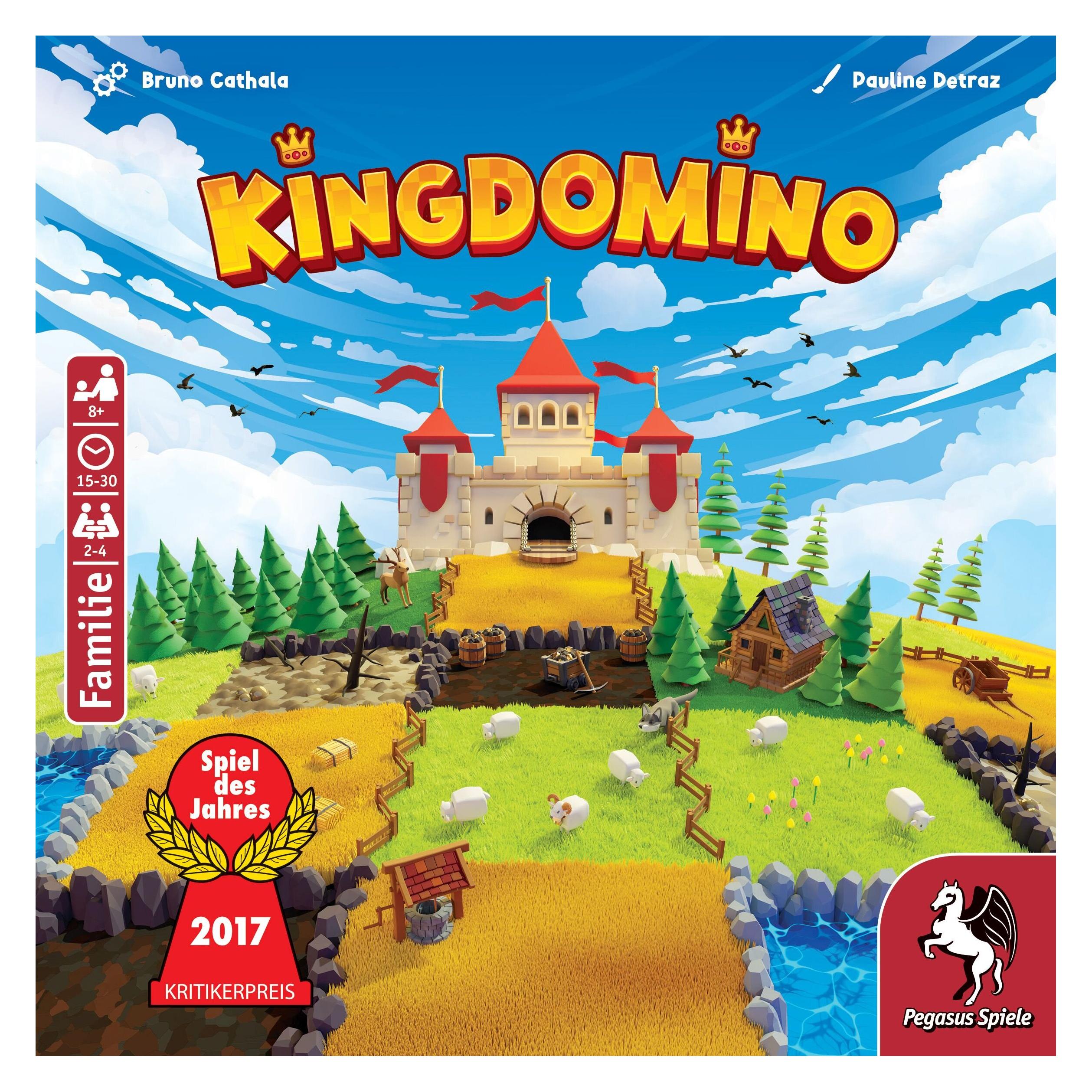 Pegasus Kingdomino (Neuausgabe) (Deutsch, 2 - 4 Spieler) (57116G)