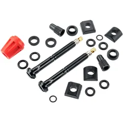 Quarq Ventil TyreWiz 2.0 schwarz Länge A, für Felgentiefe 1,8 2 mm