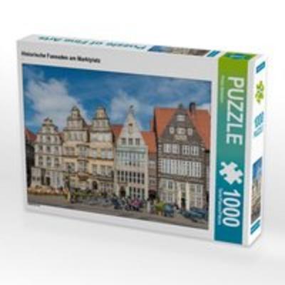 CALVENDO Puzzle Historische Fassaden am Marktplatz 1000 Teile Lege-Größe 64 x 48 cm Foto-Puzzle Bild von Prime Selection