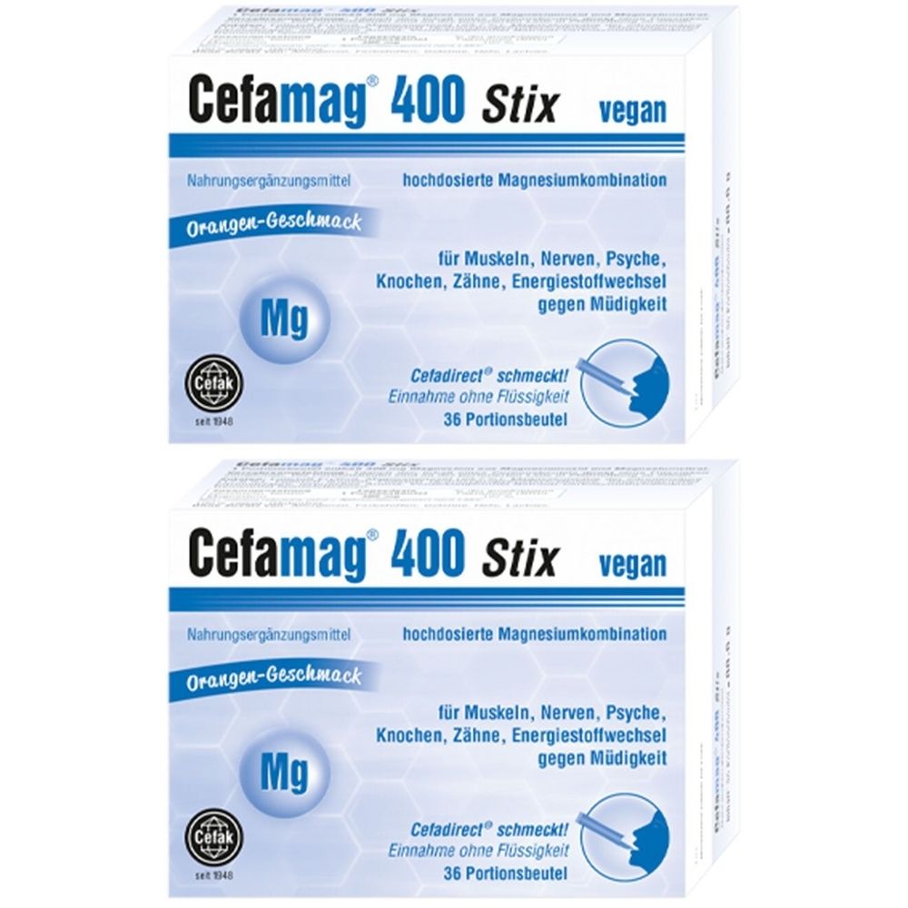 Cefamag 400 Stix 2x 2x36 St Granulat