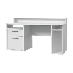 Gaming-Tisch   ¦ weiß ¦ Maße (cm): B: 160 H: 91,1 T: 72.0