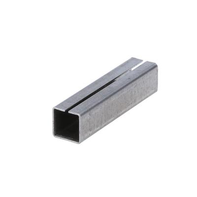 MS Beschläge Metallhülse Ausgleichshülse Stahl Vierkant-Aufsteckhülse 6 auf 7mm