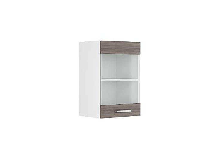 Vicco Hängeschrank R-Line, Grau, 40 cm