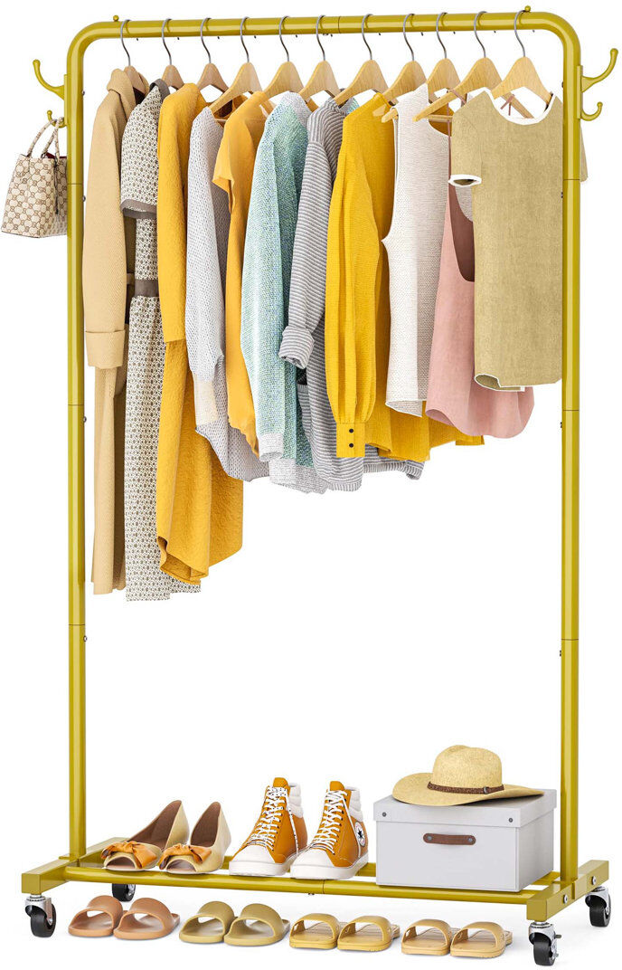 Rebrilliant Bonville 80cm Clothing Rack Gold