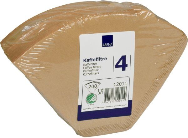 Abena Kaffefilter Str. 1 X 4, 200 Stk.
