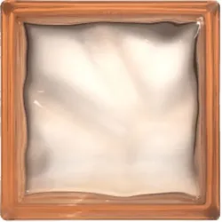 Glassblocks Glasbaustein pink 19x19x8 cm glanz 1908WPINK