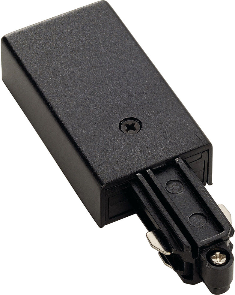 Slv Einspeiser Für 1-Phasen Hv-Stromschiene, Aufbauversion Schwarz, Erde Links - 1 Phasen Stromschienen 230v