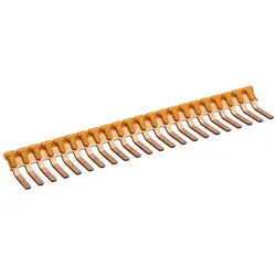 RS PRO Steckbrücke für Klemmleisten Full 2., Elektronikkabel + Stecker, Orange