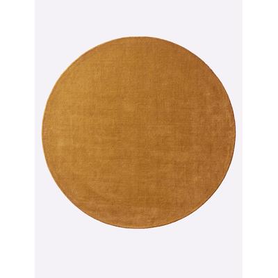 Teppich HEINE HOME Gr. 7, braun (zimt), B:190cm H:15mm L:290cm, Wolle, Teppiche, Teppich