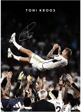 Inspire Picks Modern Soccer Player Canvas Poster Football Wall Art Decor For Home 9 30x40cm Unframed