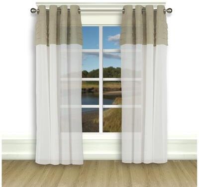 Ricardo Geneva Elegant Sheer Grommet Curtain Panel