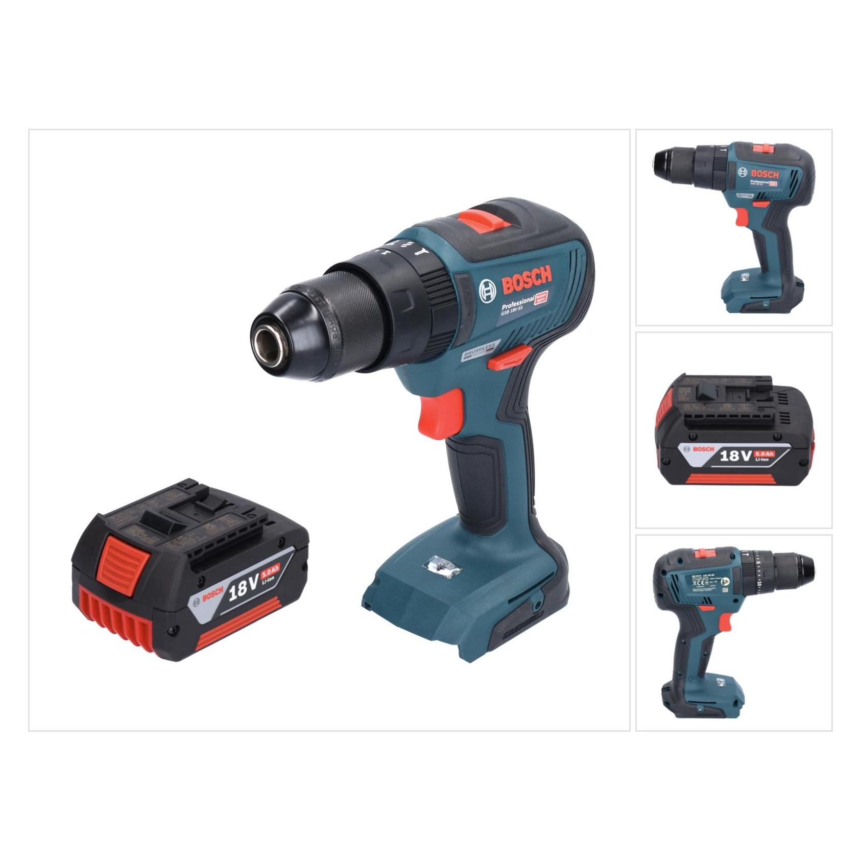 Bosch Professional GSB 18V-55 (Schlagbohrschrauber) (06019H5302)