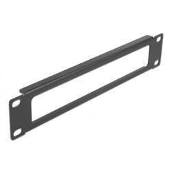 Delock 66672 10 Zoll Netzwerkschrank-Frontpaneel Schwarz