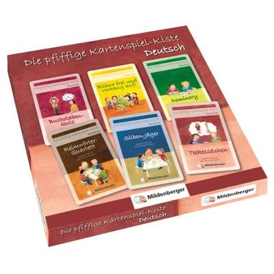 Die pfiffige Kartenspiel-Kiste Deutsch, Game von Bernd Wehren, Mildenberger Verlag GmbH, 978-3-619-14226-2