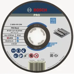 BOSCH PRO Metal Trennscheibe 125x1,6mm 1 St.