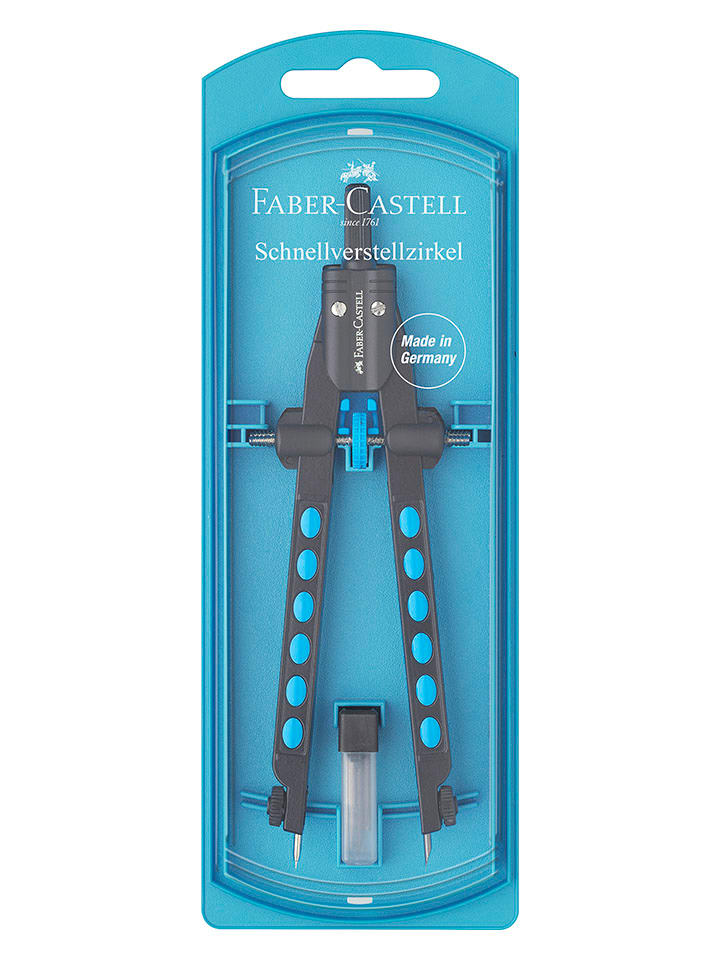 Faber-Castell Zirkel "Factory" in Blau - onesize