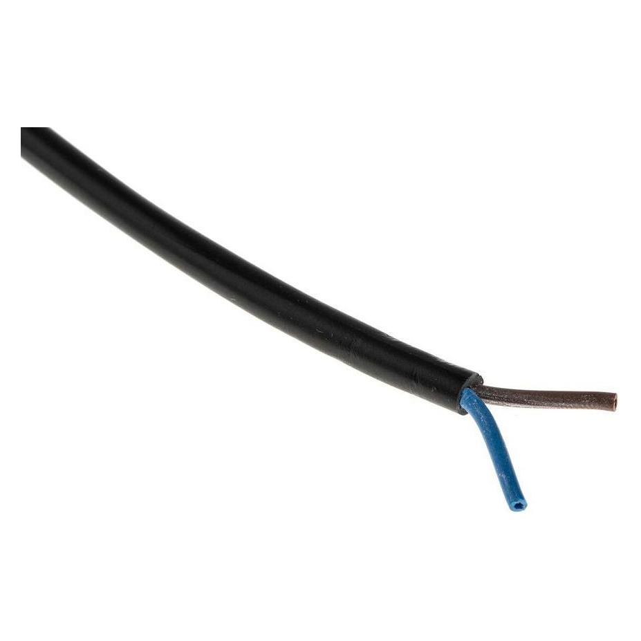 RS PRO Netzkabel H03VV-F 2-adrig rund (100 m) (491908)