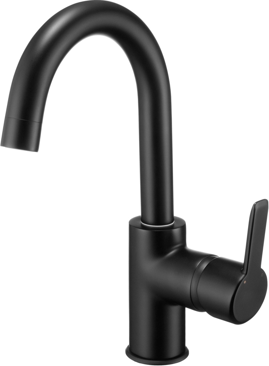 Neuesbad Serie 200 Waschtischarmatur, Schwarz NB1DEBQAN24M1