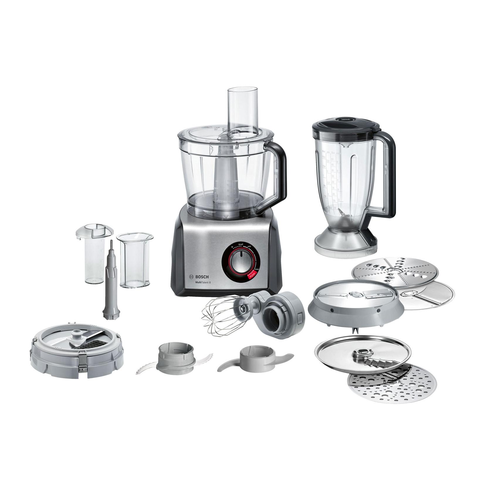 Bosch MC812M865 Küchenmaschine Foodprocessor schwarz/Edelstahl