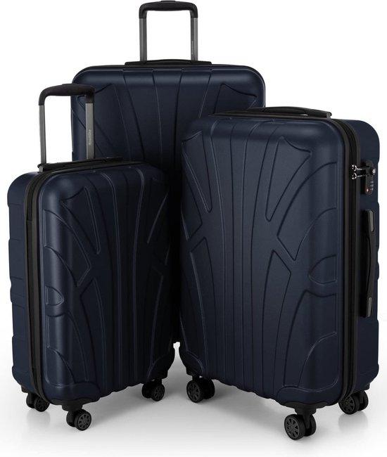 Famanu Reisekoffer - Hochwertig, leicht und platzsparend - 55 cm