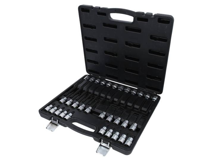 KS TOOLS Jeu de douilles à embout 1/2\ pour vis Torx 32 pces - 911.4550