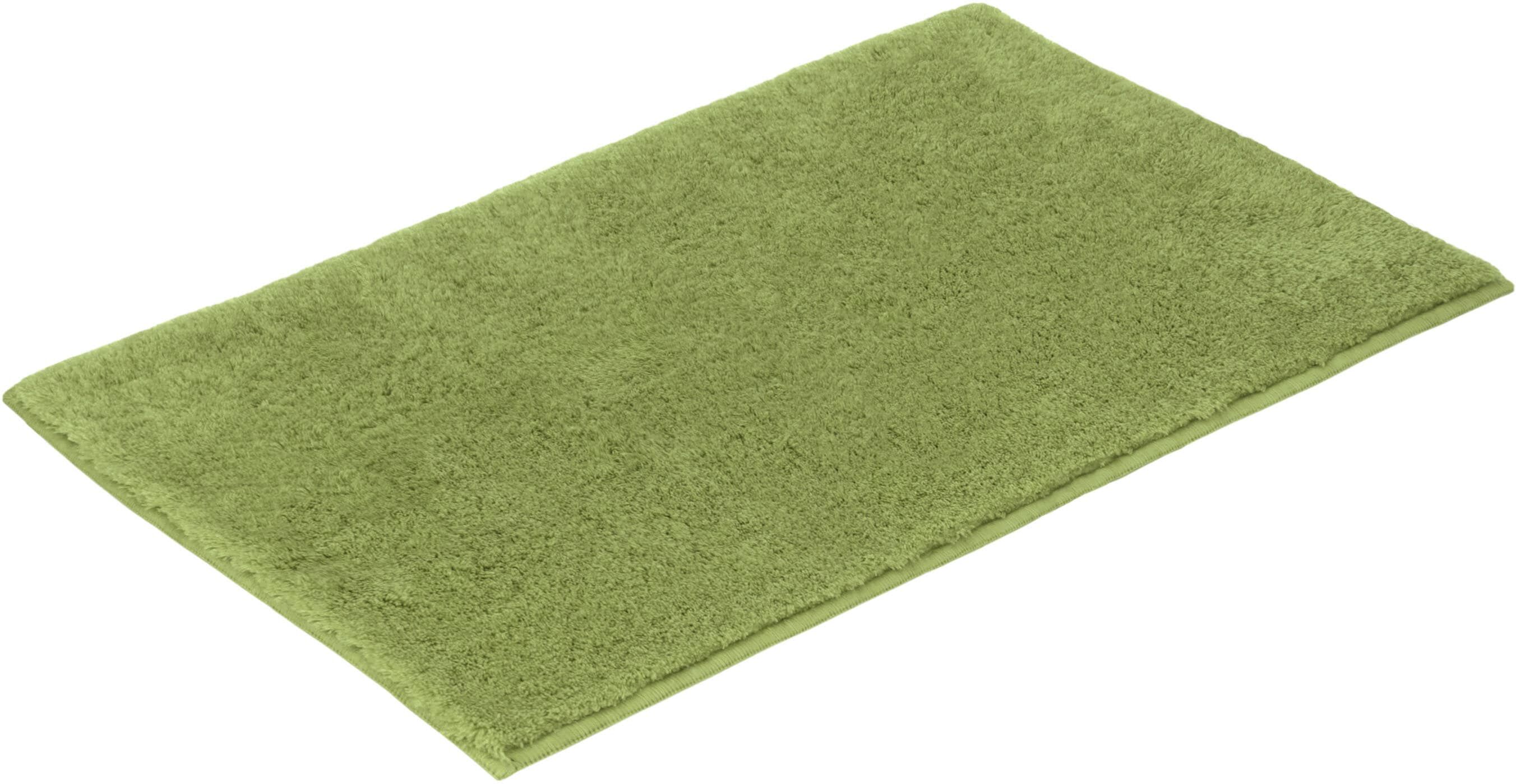 Badematte VOSSEN "Timeless", grün (avocado), H:10mm, Polyacryl, Badematten, Badematte
