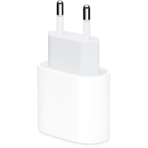 Apple USB-Ladegerät Power Adapter MD3J4ZM/A 20Watt, 1x USB-C, 1 Port, 2025 Version, Schnellladegerät
