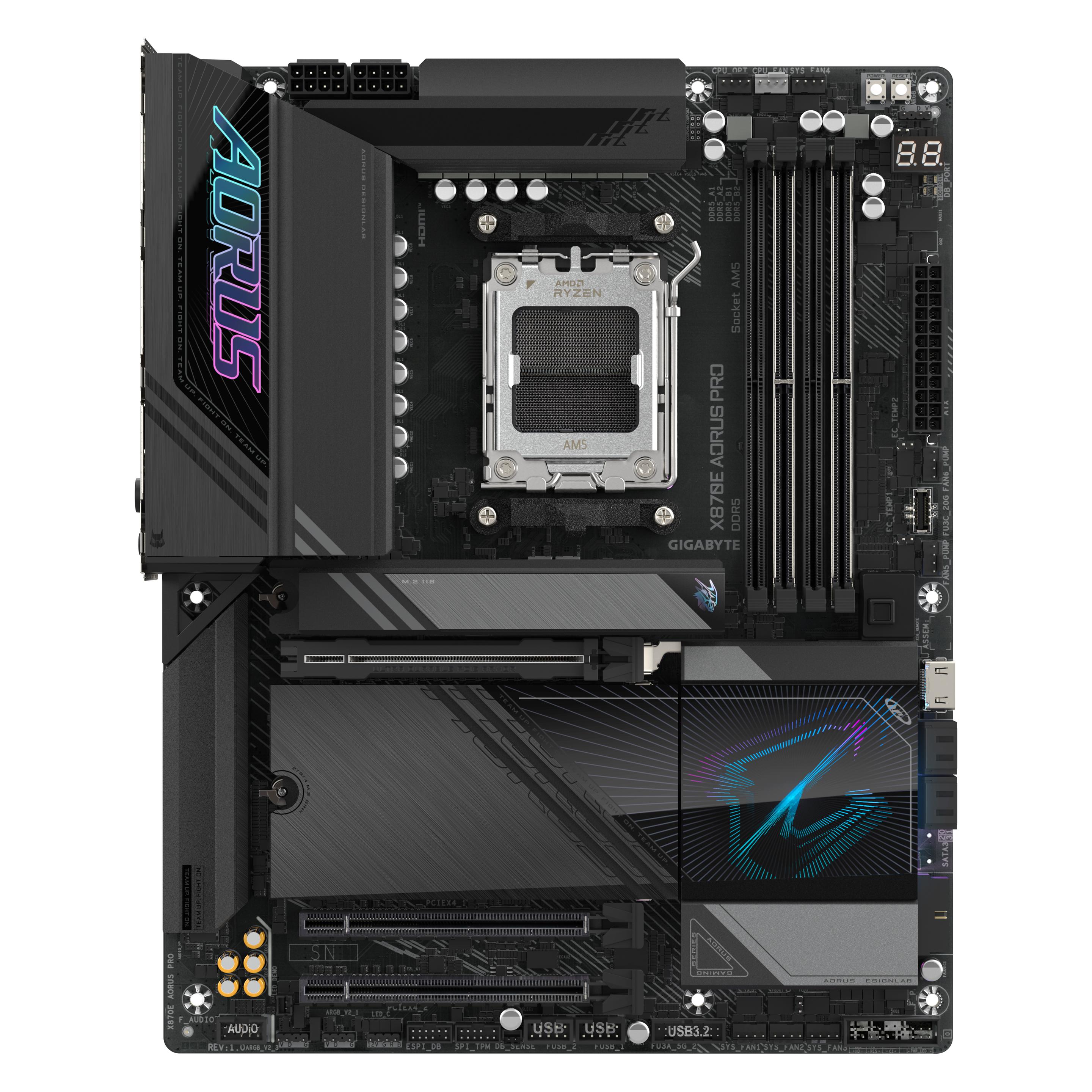 Gigabyte X870E AORUS PRO (AM5, AMD X870E, ATX) (X870E AORUS PRO)