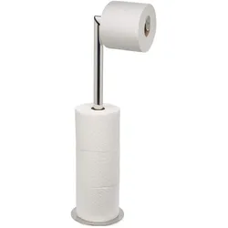 Joseph Joseph, Toilettenpapierhalter, EasyStore Luxe Toilettenpapierhalter 2 in 1 Edelstahl