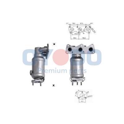 OYODO Katalysator 10n0010oyo für VW