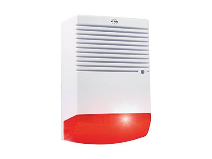 ELRO ADS1F Dummy Alarm Sirene met Flashing LED Licht