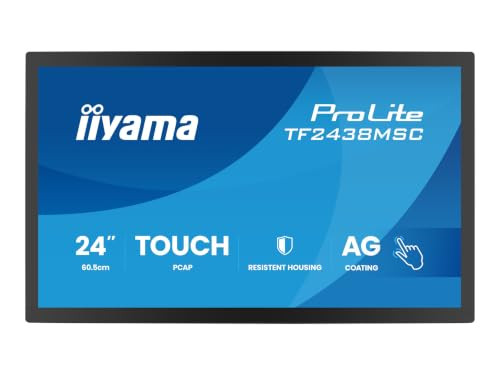 iiyama TF2438MSC-B2 Touchscreen Monitor 23,8 inch Full HD 1920 x 1080 Pixel