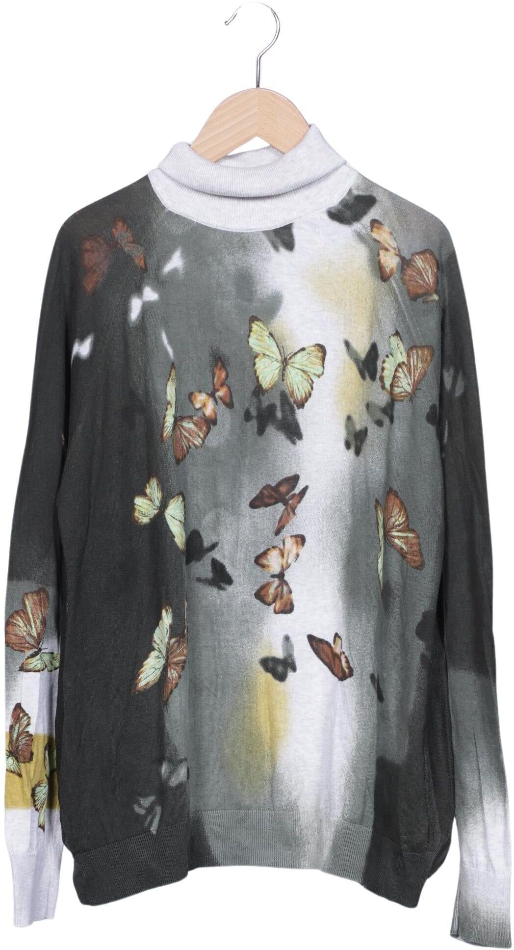 High Damen Pullover, Mehrfarbig, Gr. L, Baumwolle - Second Hand