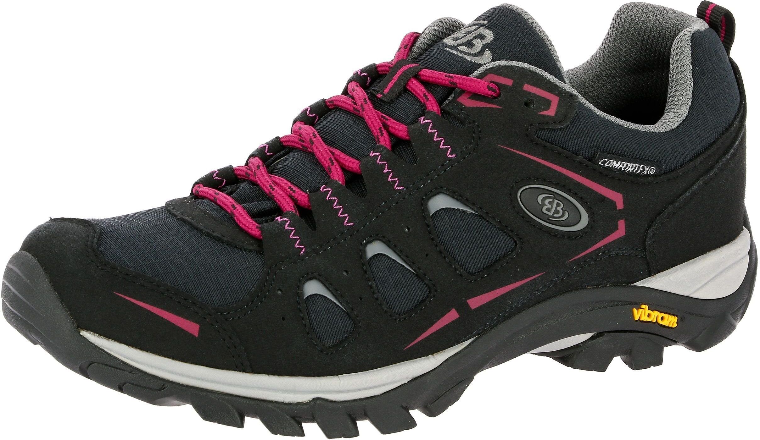 Outdoorschuh BRÜTTING "Outdoorschuh Mount Frakes", Damen, Gr. 40, Textil, schwarz, Synthetik, Schuhe Outdoorschuh schwarz 40, Textil