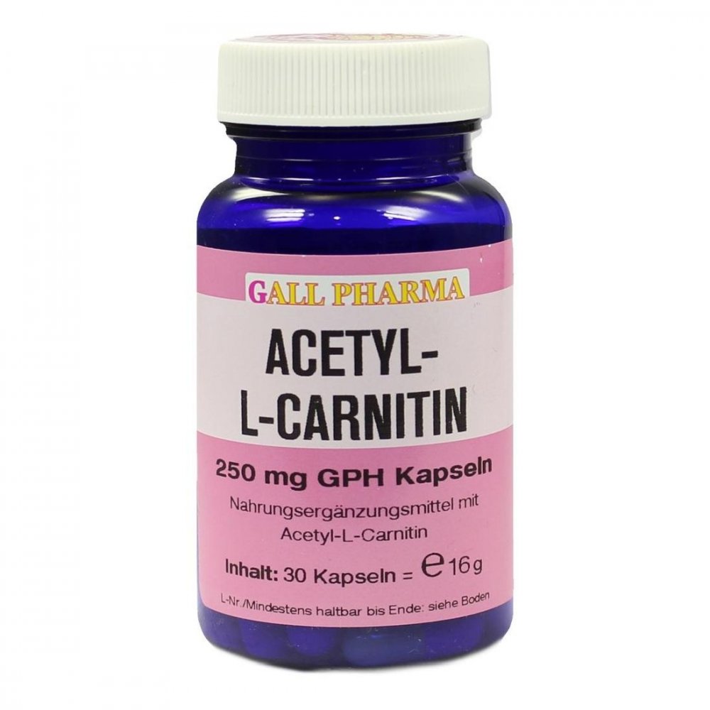 Hecht-Pharma GmbH Acetyl-l-Carnitin 250 mg Kapseln 02367325