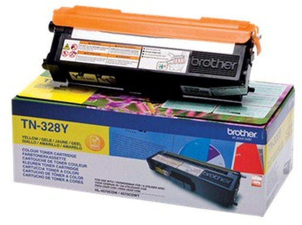 Brother TN-328Y Gele Toner