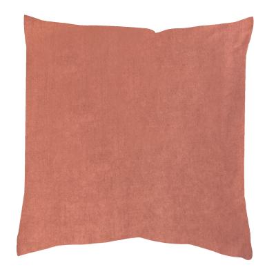 Dekokissen HOME WOHNIDEEN "ELMER" Gr. 1, rosa (altrosa, unifarben), B:40cm L:40cm, Polyester, Dekokissen_Sitzkissen_Kissenhüllen