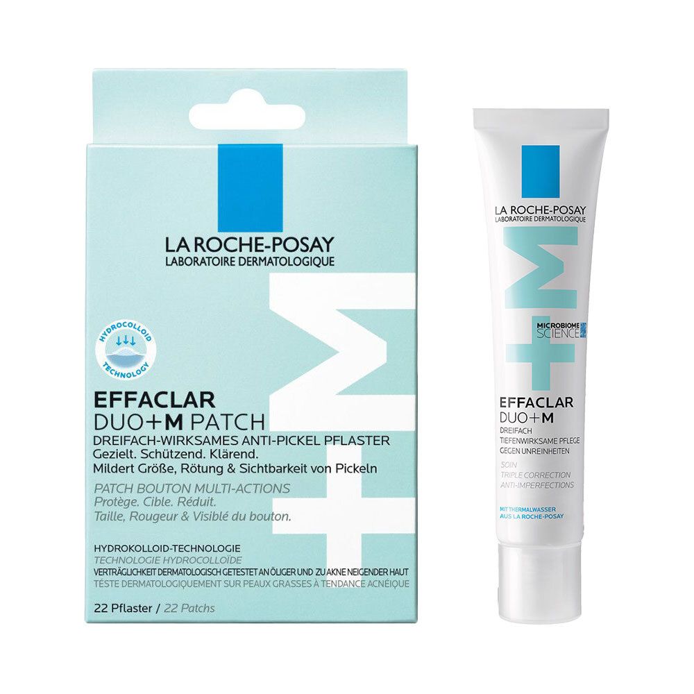 La Roche Posay Effaclar Duo+M + Anti-Pickel Patch Set 1 St