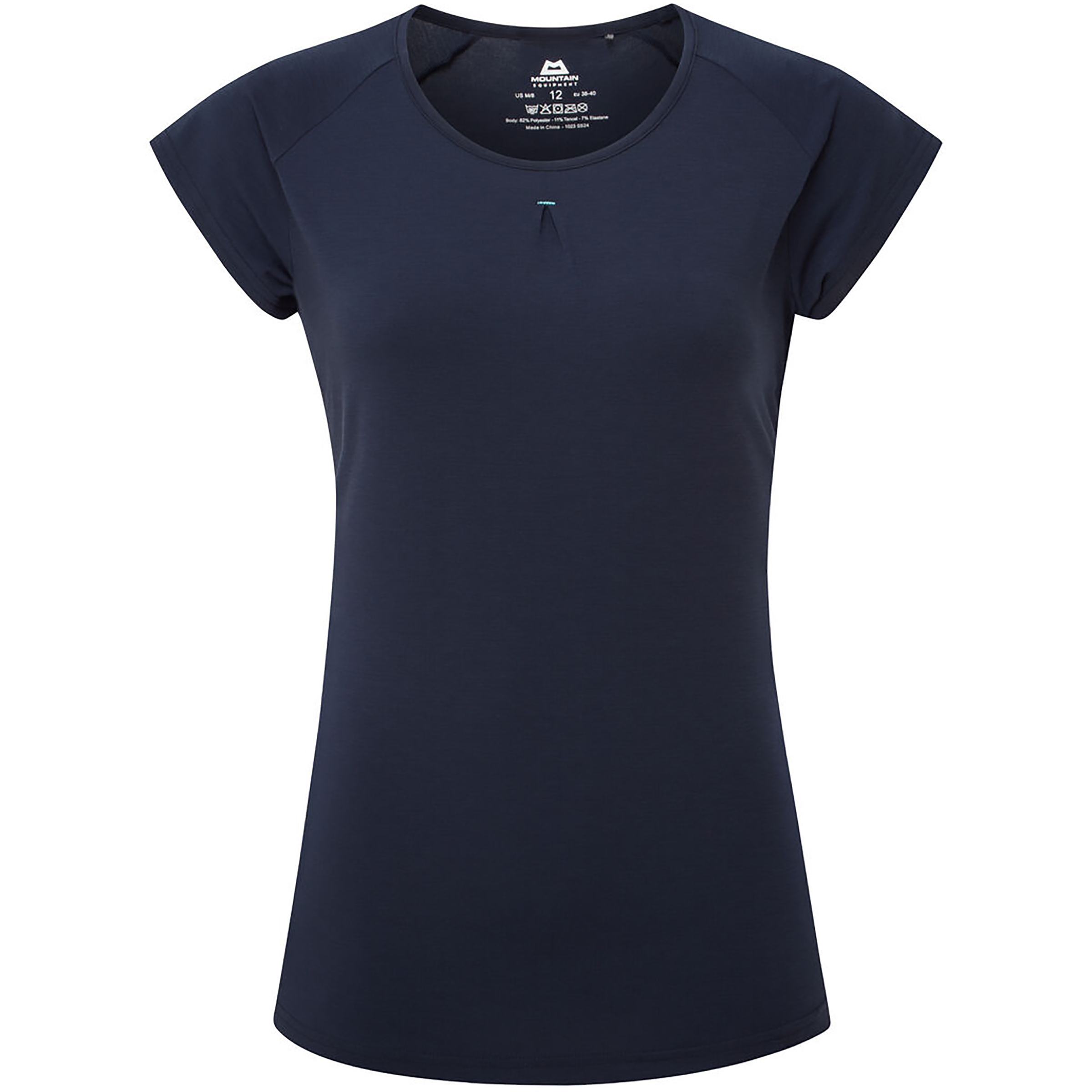 Mountain Equipment Equinox Damen T-Shirts blau Größe S Trekking Elastisch Lyocell (Tencel)