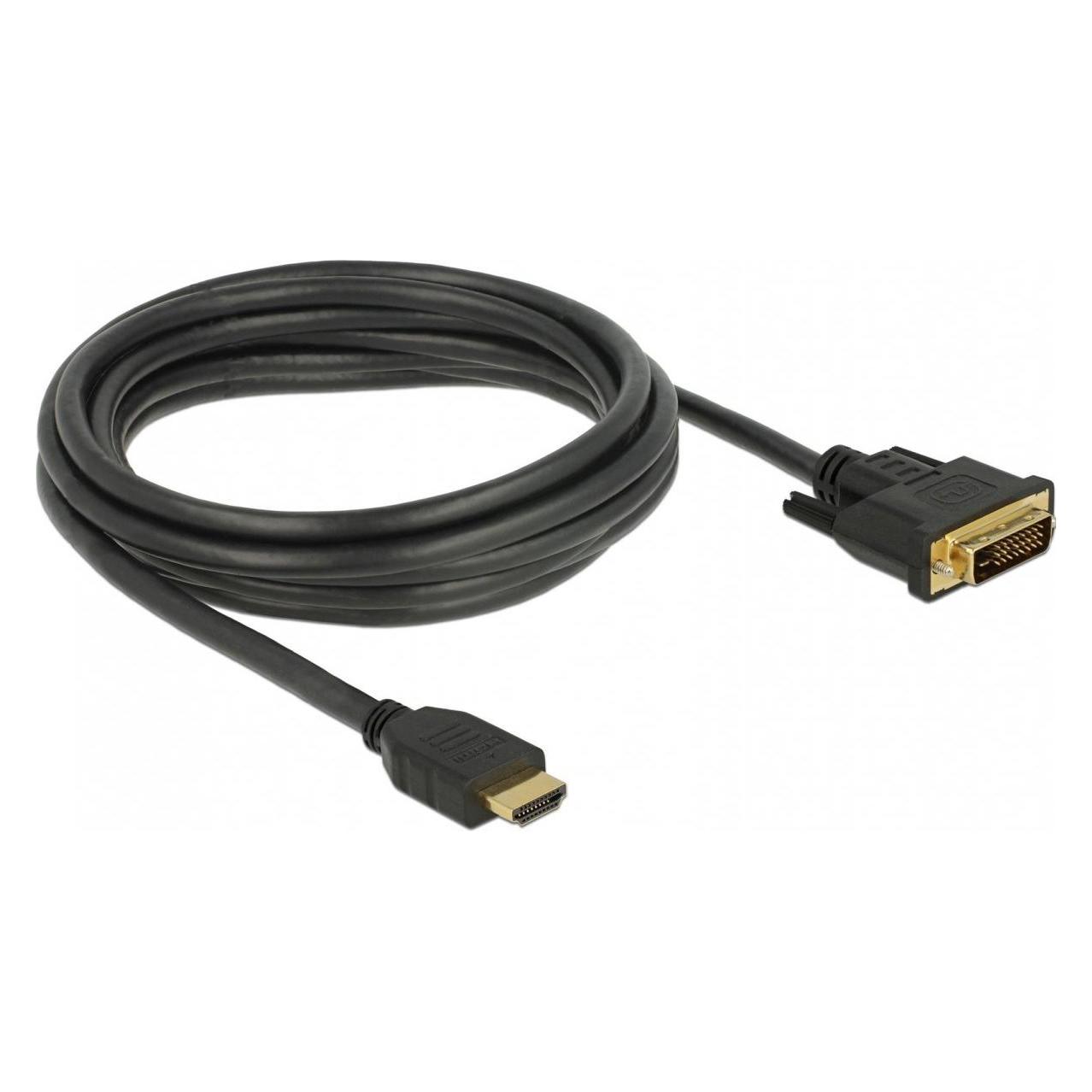 Delock DVI| HDMI (Typ A) - DVI| HDMI (Typ A) (3 m) (85655)