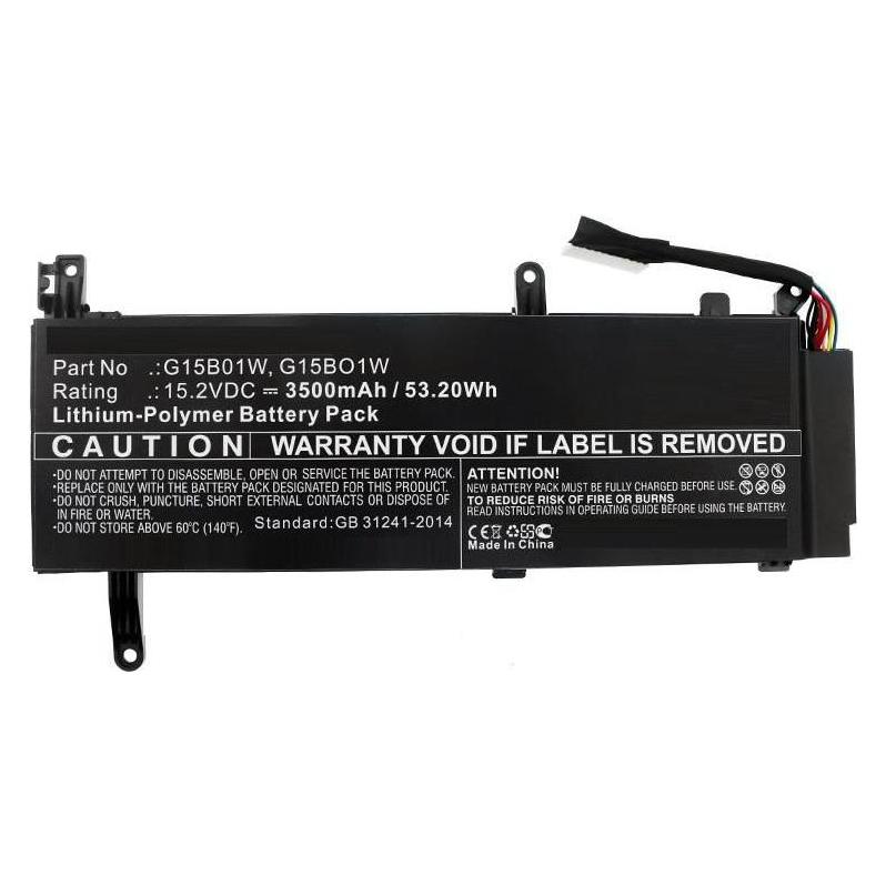 CoreParts Battery for Xiaomi Tablet (3500 mAh) (MBXTAB-BA144)