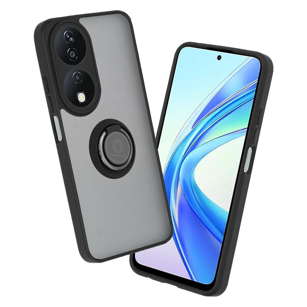 Techsuit - Glinth - Honor X7b / X7b 5G / 90 SMART - Black (Honor 90 Smart, Honor X7) (56345682)