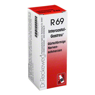 Dr.RECKEWEG & Co. GmbH INTERCOSTAL-Gastreu R69 Tropfen zum Einnehmen 50 ml 01374211