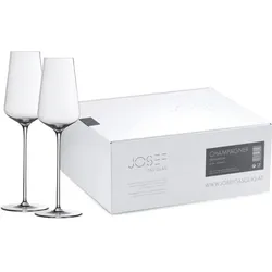 JOSEF Champagnerglas im 2-er Geschenkkarton