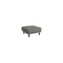Alexander Rose CORDIAL Luxe Ottoman light grey mit Kissen