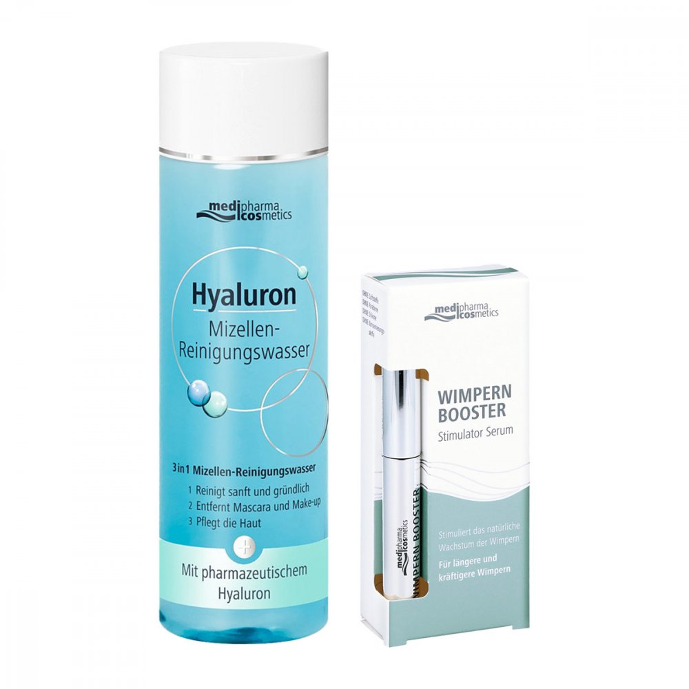 Dr. Theiss Naturwaren GmbH Mediapharma Cosmetics Wimpern Booster + Mizellen Reinigungswasse 08101265